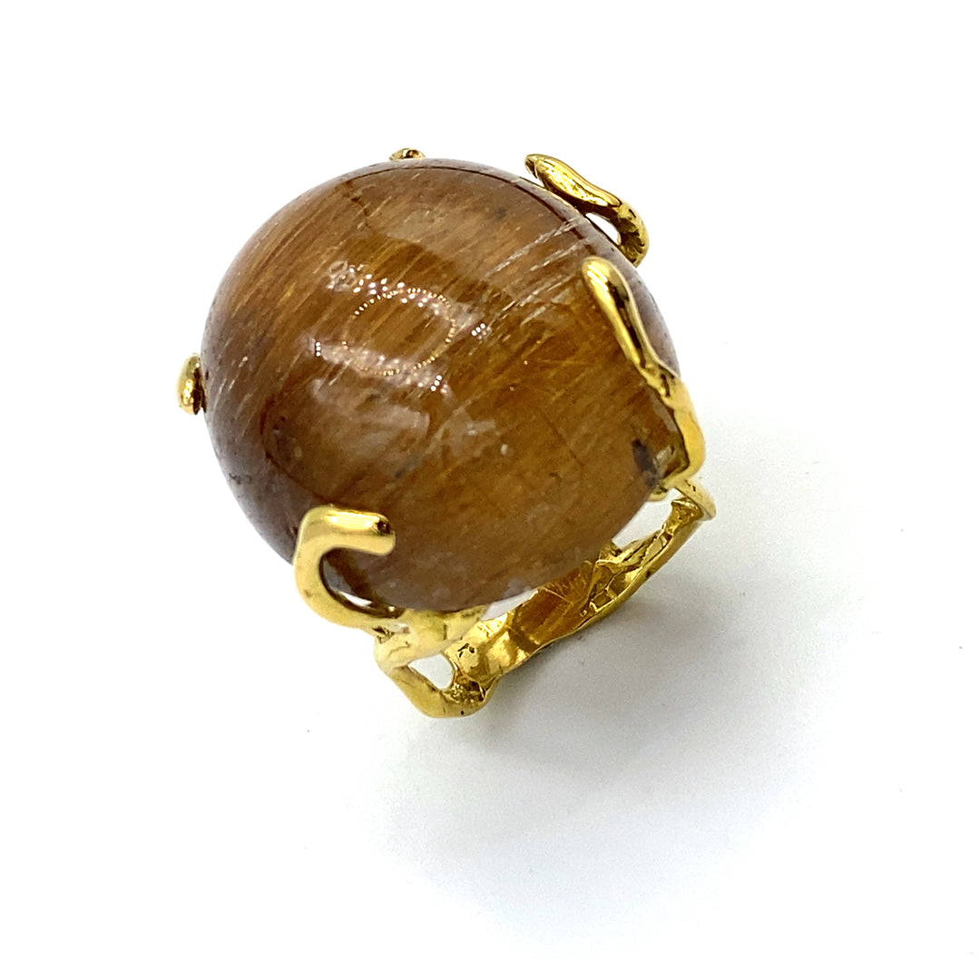 Anello Rajola Occhio di Tigre