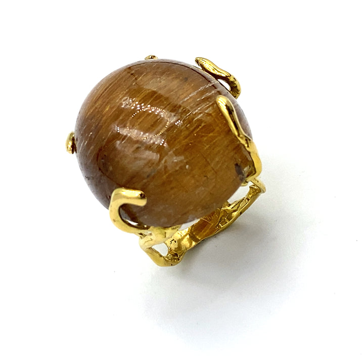 Anello Rajola Occhio di Tigre