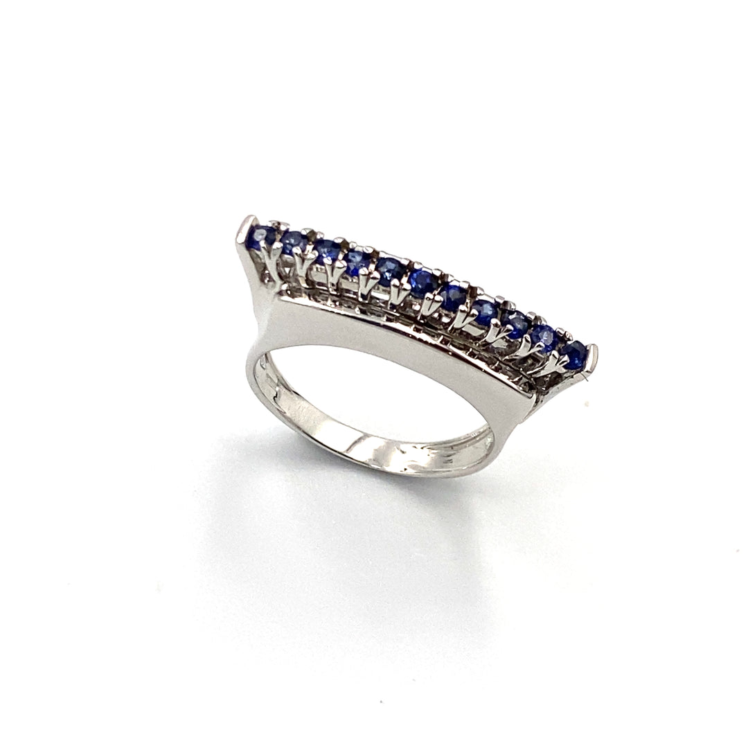 Nimei White Gold Ring – Siciliano Gioielli - Main Image