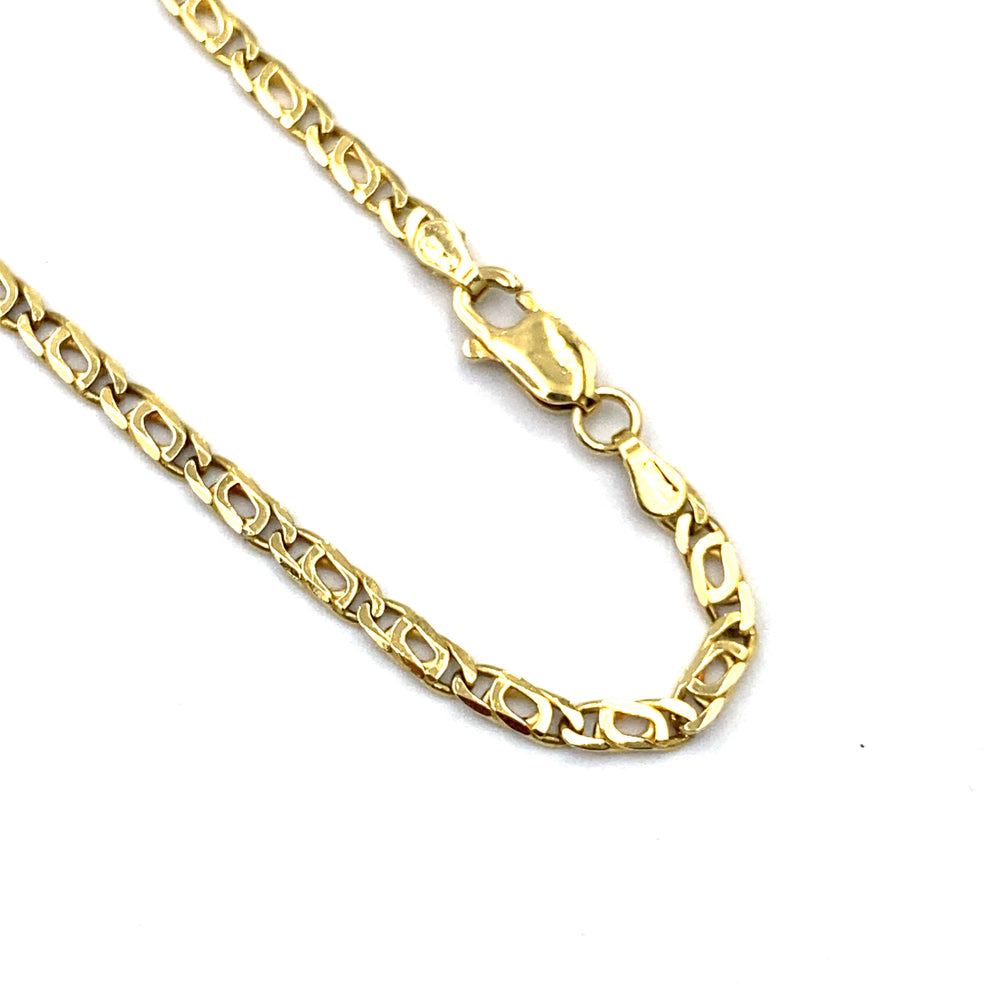 collana catena oro giallo unisex siciliano gioielli