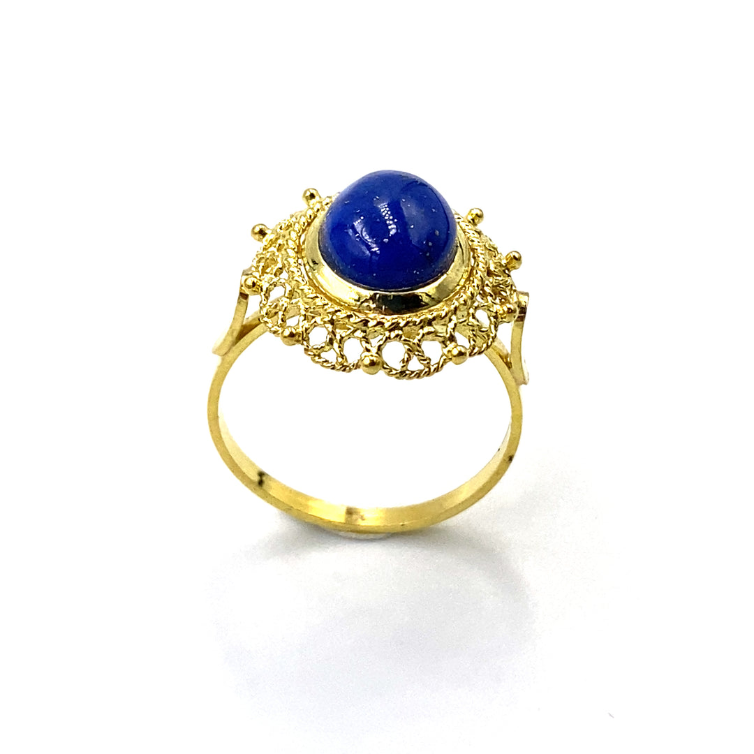 Lapis lazuli ring