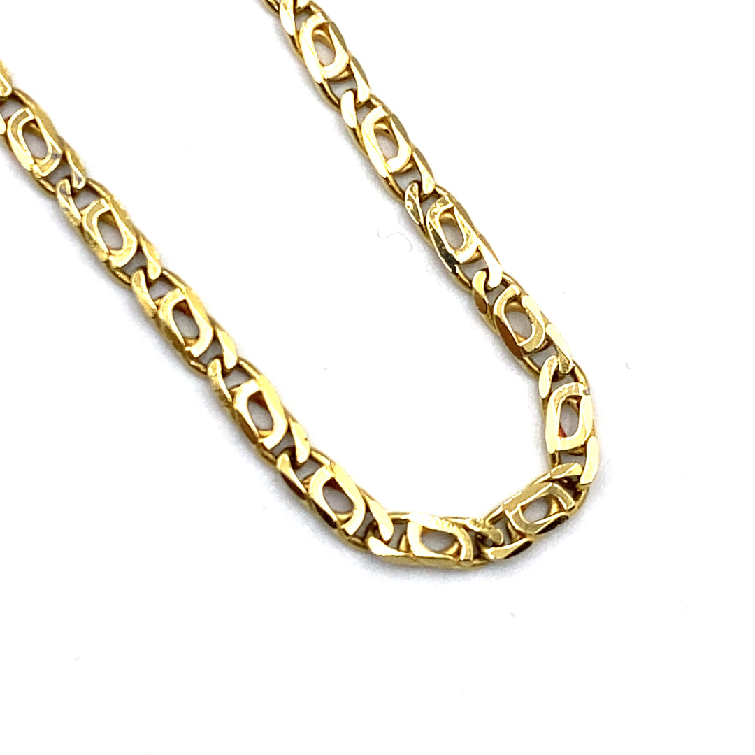 collana catena oro  giallo  unisex siciliano gioielli 