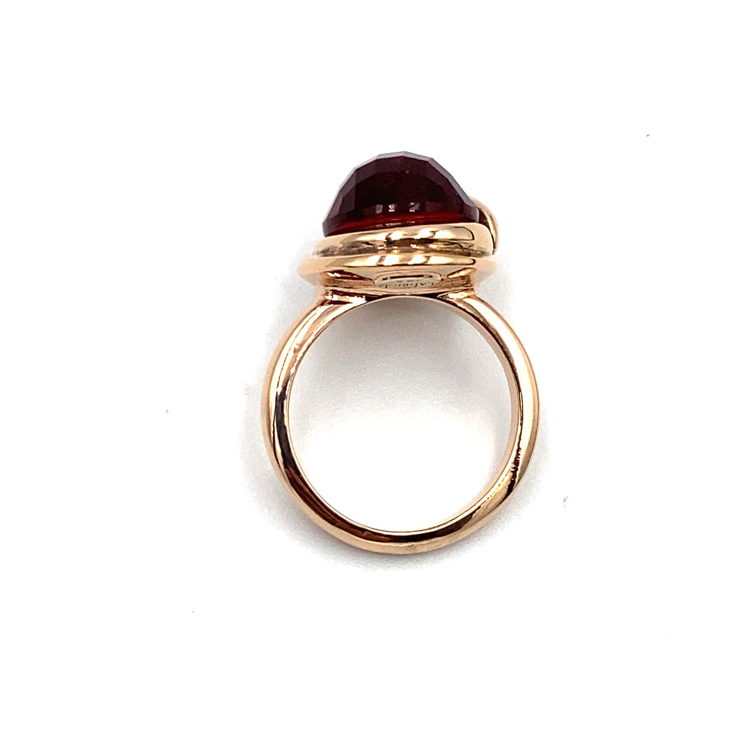 Rose gold Labriola ring
