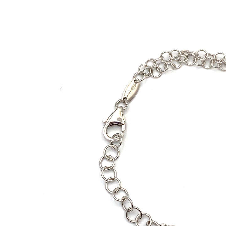 Bracciale Argento Pendente Cuore siciliano gioielli