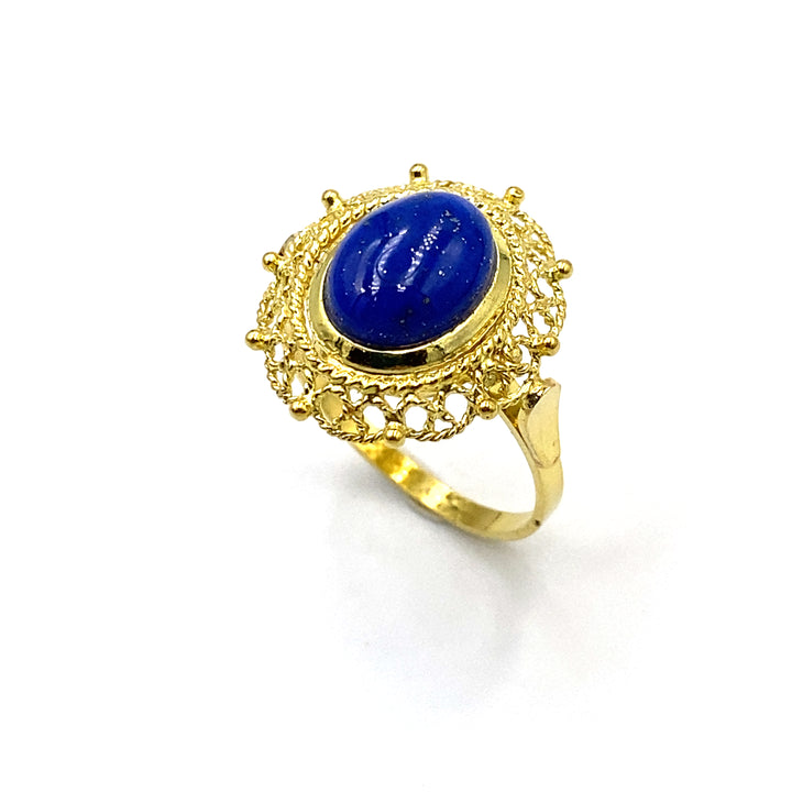 Lapis lazuli ring