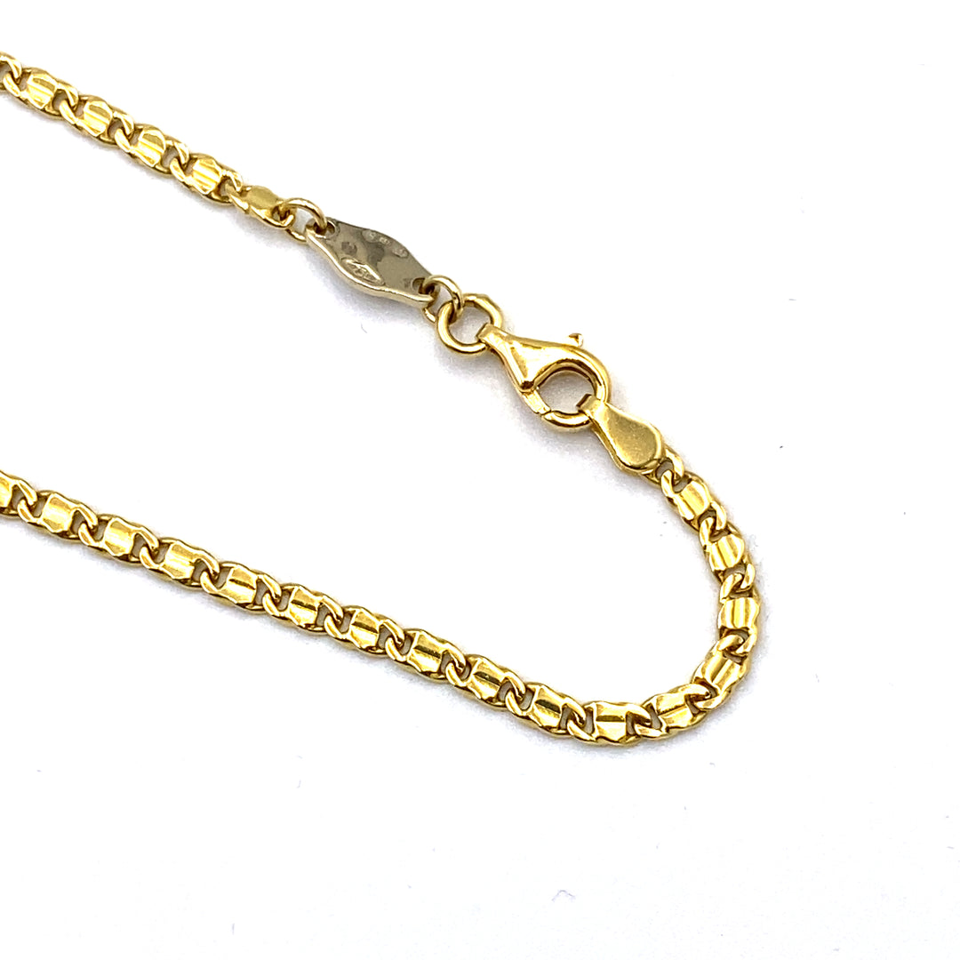 bracciale in oro unisex siciliano gioielli