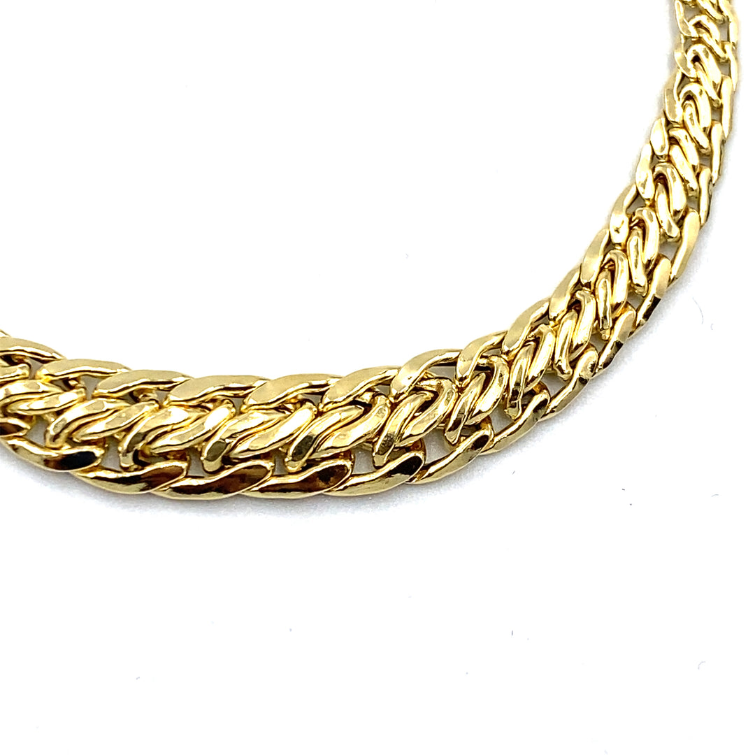 Two-tone rope necklace