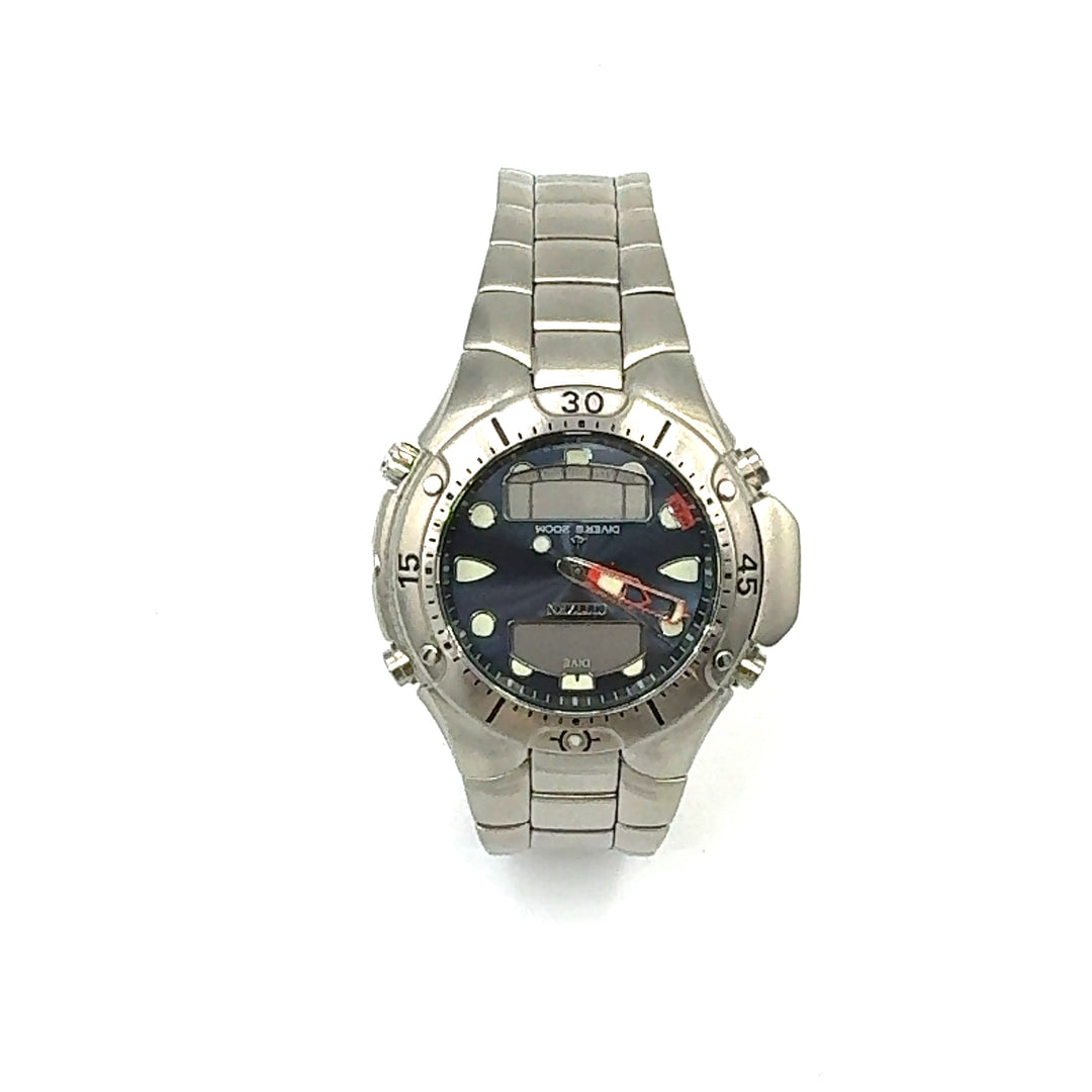 Orologio Quarzo Orologio Con Profondimetro Citizen Orologio