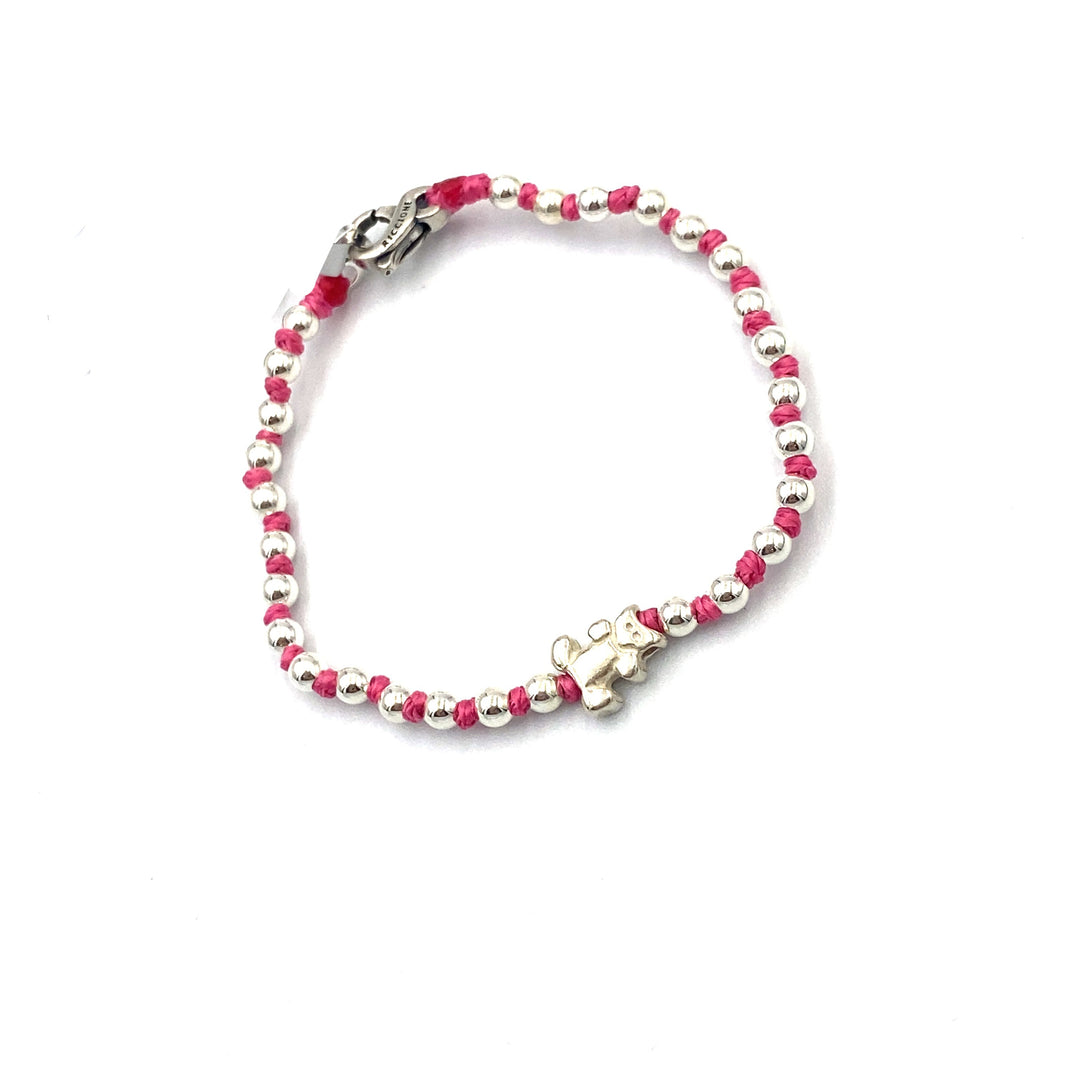 VLNET® | Spadarella Bracciale Spadino con Sfere da 3 mm in VLNET® | Spadarella Bracciale Spadino con Sfere da 3 mm in