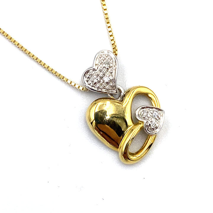Miluna Heart Pendant Necklace