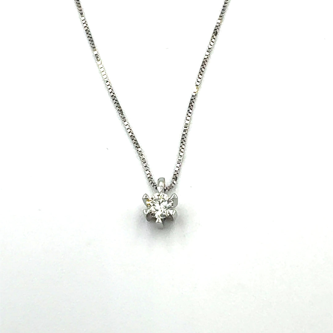 Collana Miluna Punto Luce Diamante – Siciliano Gioielli