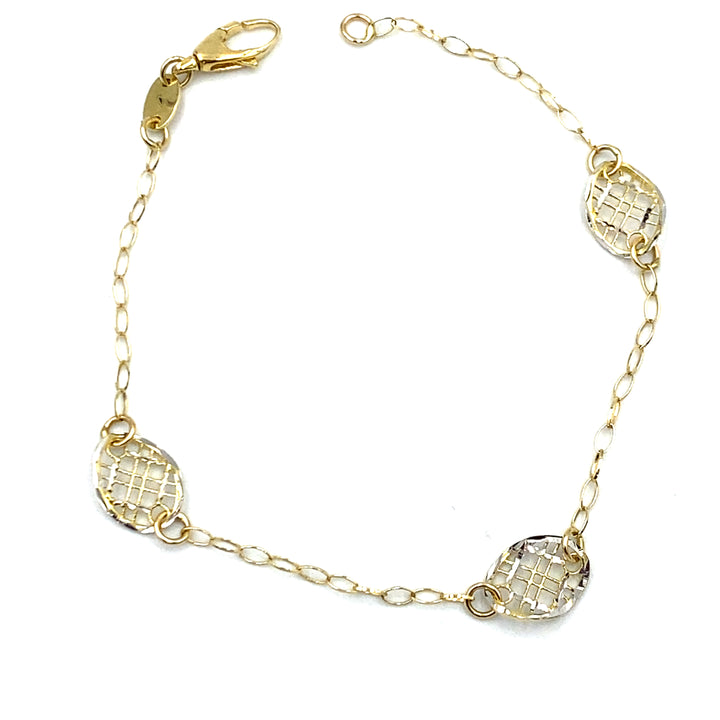 bracciale in oro da donna siciliano  gioielli 