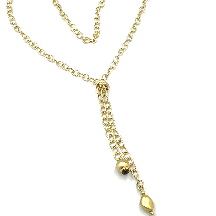 Collana Mezzo Laccio Oro Giallo