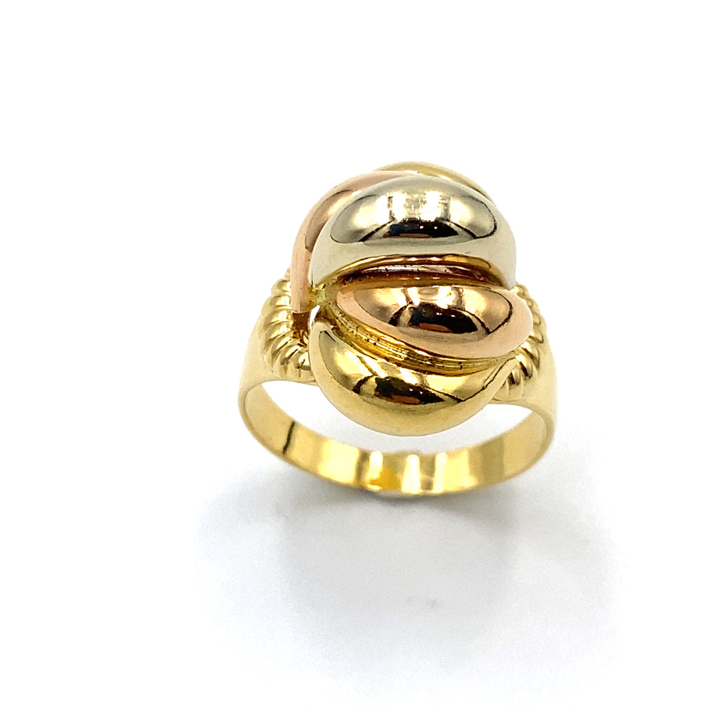 anello oro tre colori siciliano gioielli 