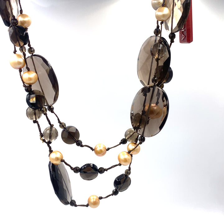 Rajola Norma Smoky Quartz necklace