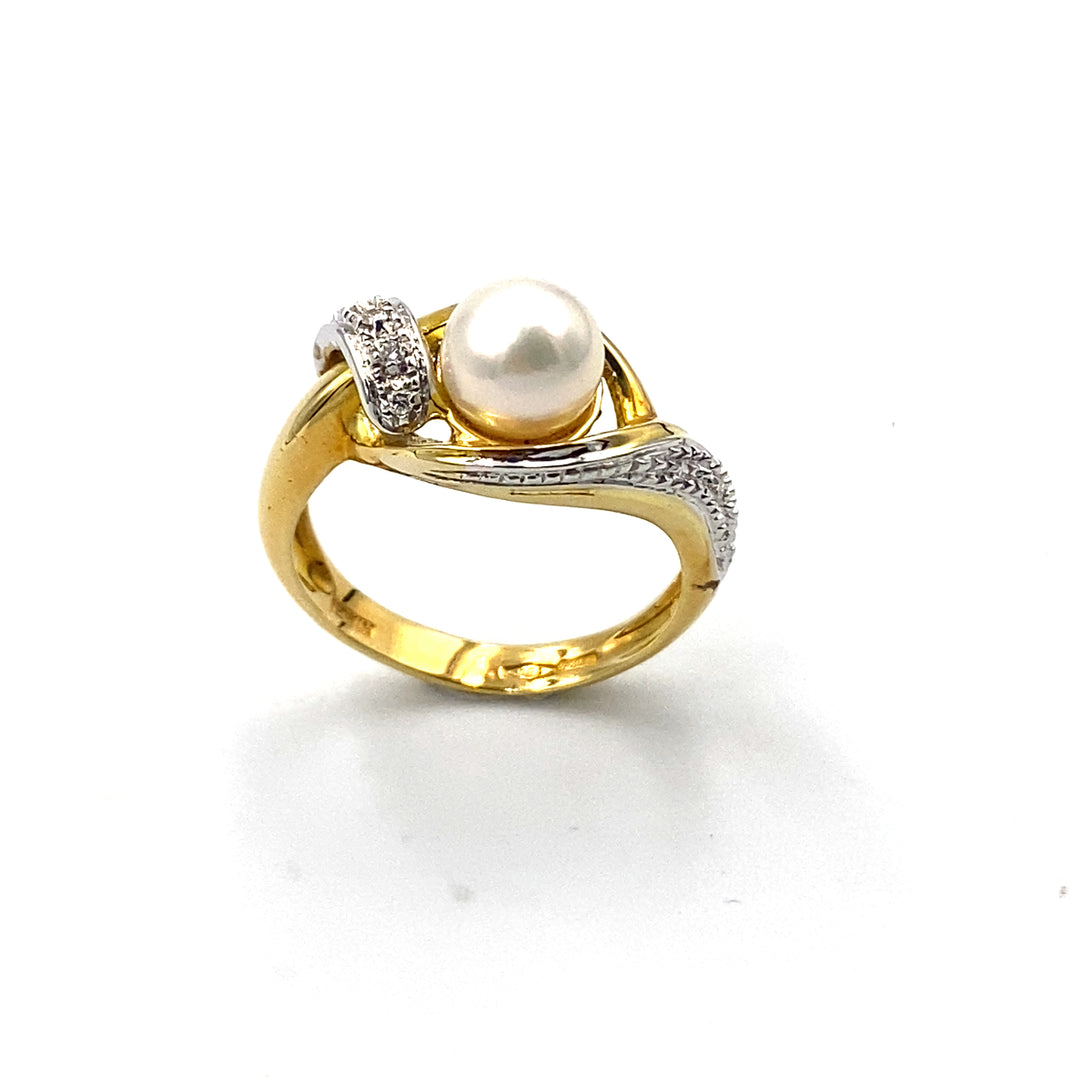 Nimei Pearl Ring – Siciliano Gioielli - Main Image