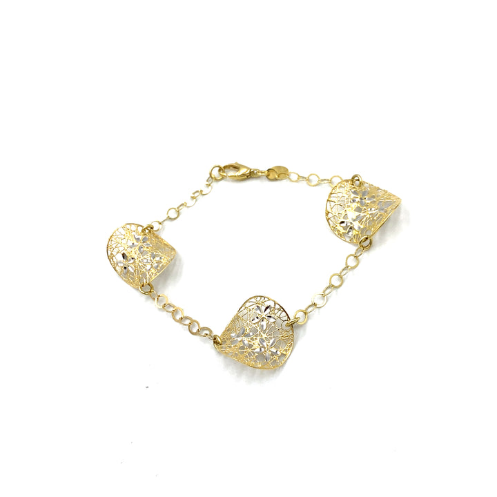 Openwork Yellow Gold Bracelet