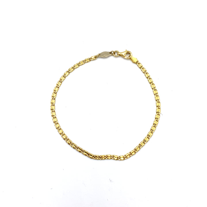 bracciale in oro unisex siciliano gioielli