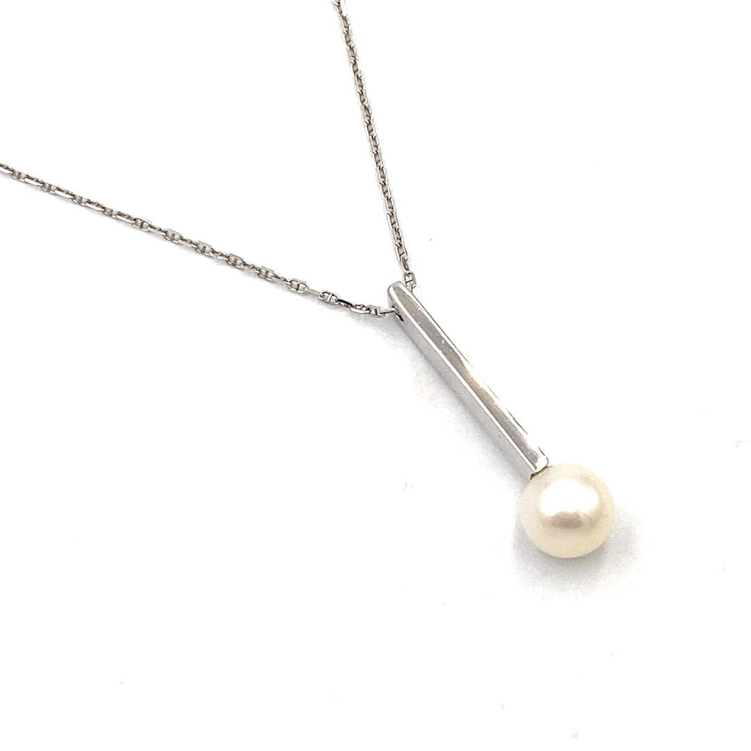 Miluna Pearl Pendant Necklace