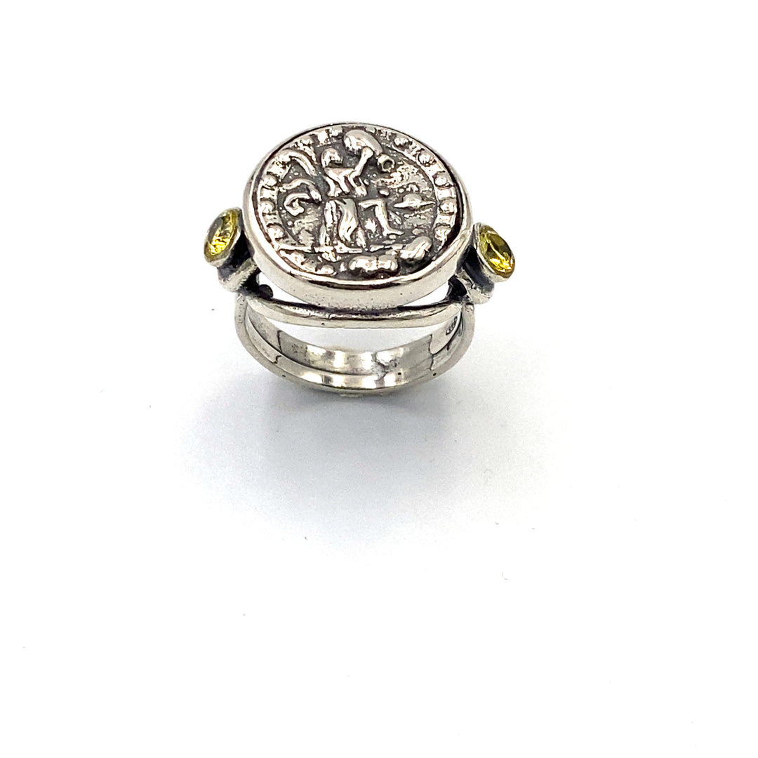 Anello Zodiaco Acquario Gold Art – Siciliano Gioielli