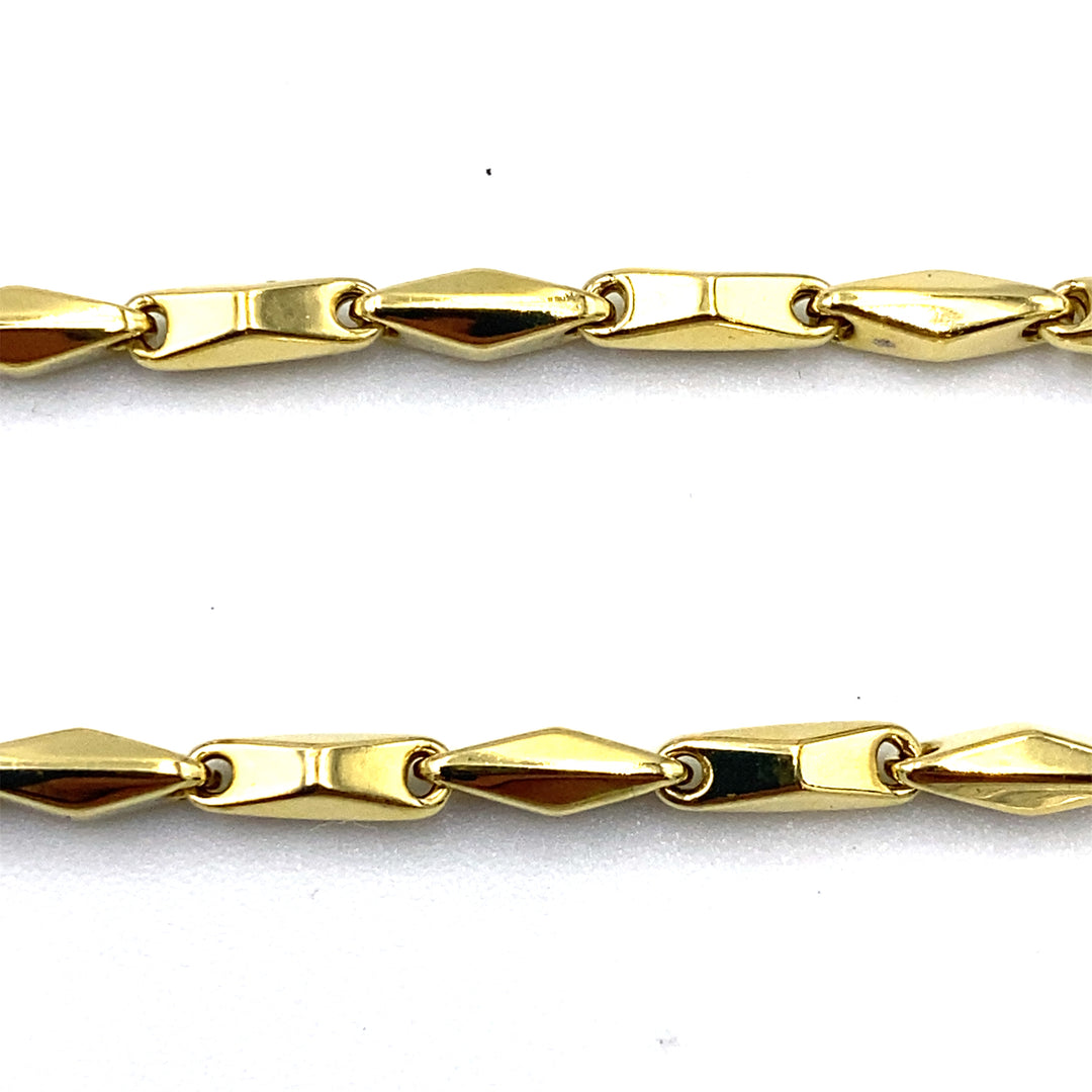 Collana catena oro giallo chimento - siciliano gioielli