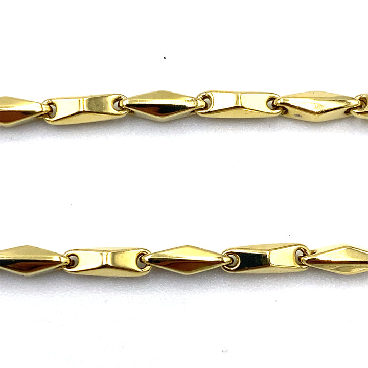 Collana catena oro giallo chimento - siciliano gioielli