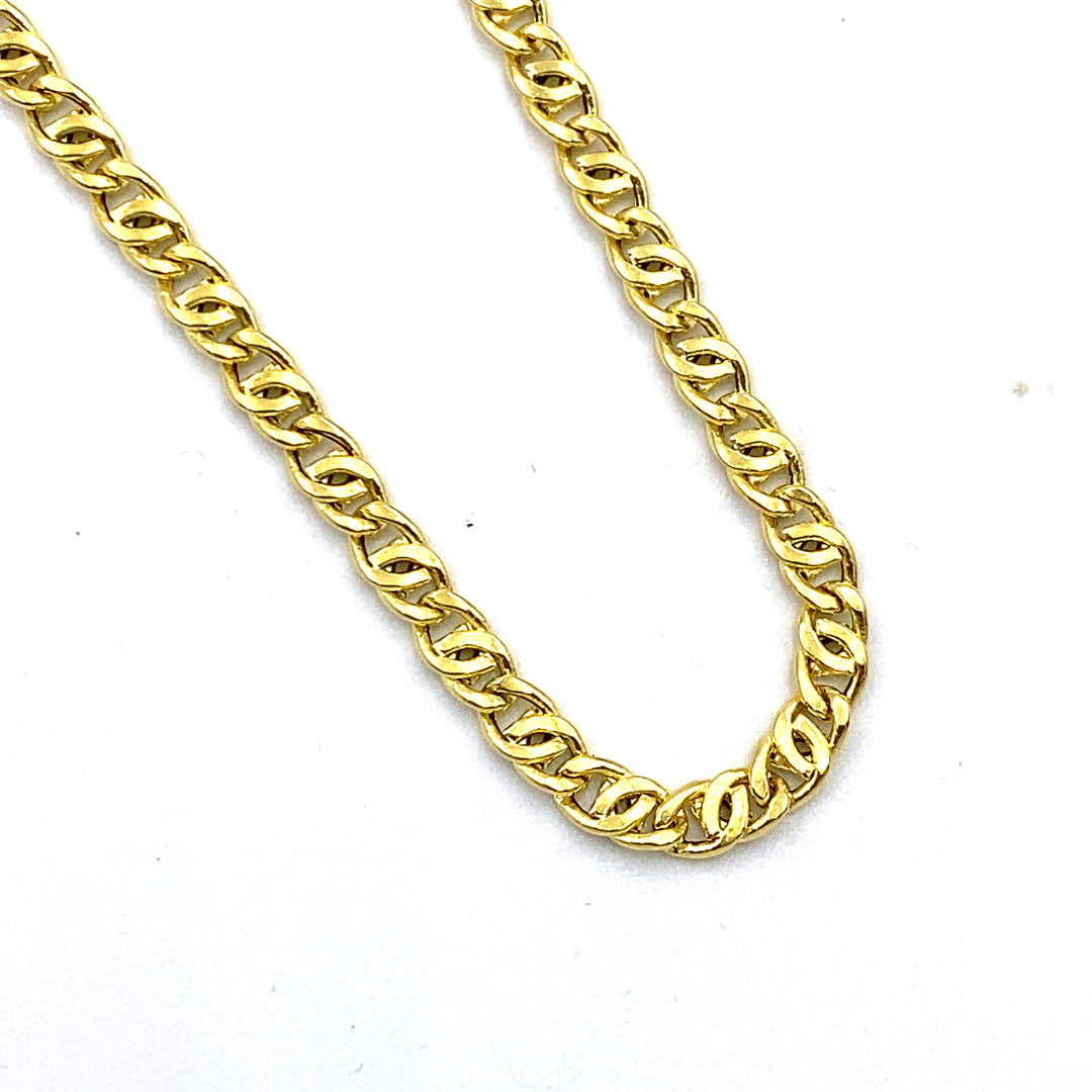 Yellow Gold Men's Necklace