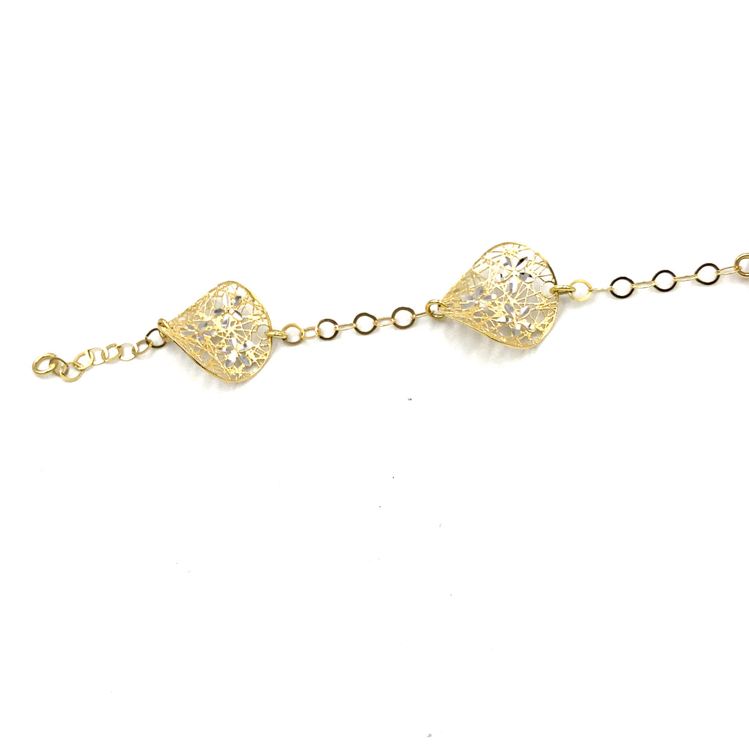 Openwork Yellow Gold Bracelet