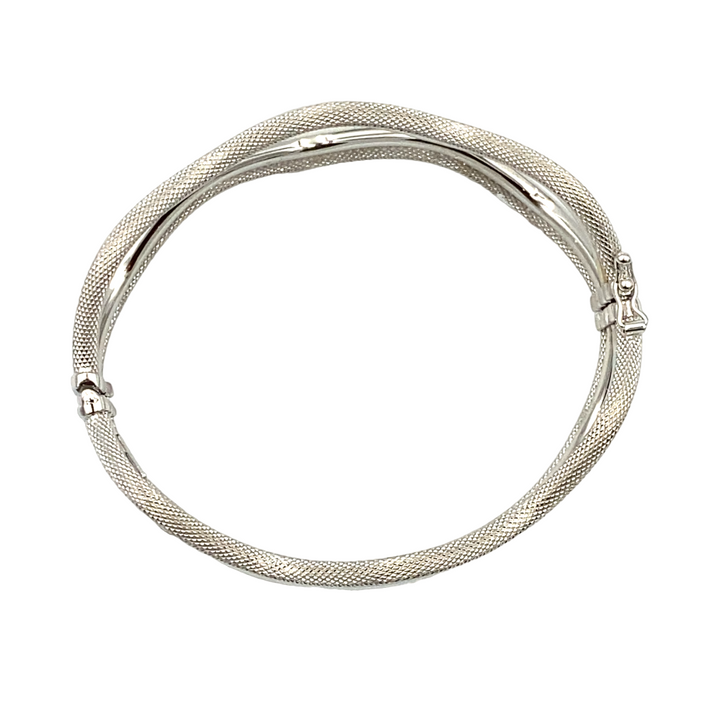 bracciale in oro bianco siciliano gioielli - siciliano gioielli 