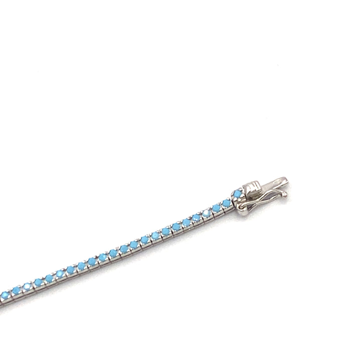 White Gold Tennis Bracelet