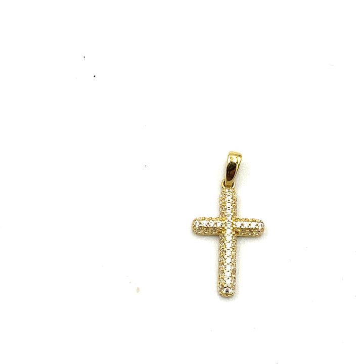 pendente croce in oro siciliano gioielli 