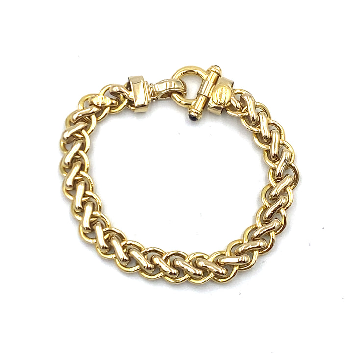 Yellow Gold Chain Bracelet