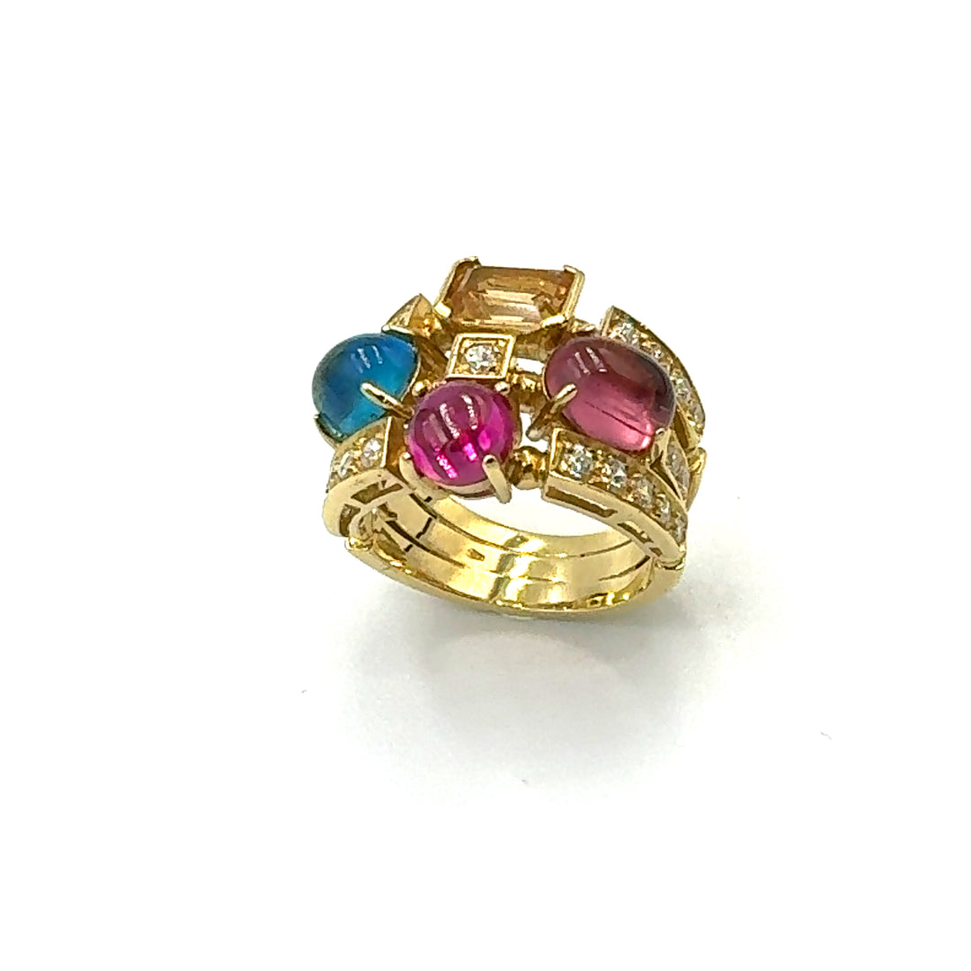 Anello Fascia  Multicolor