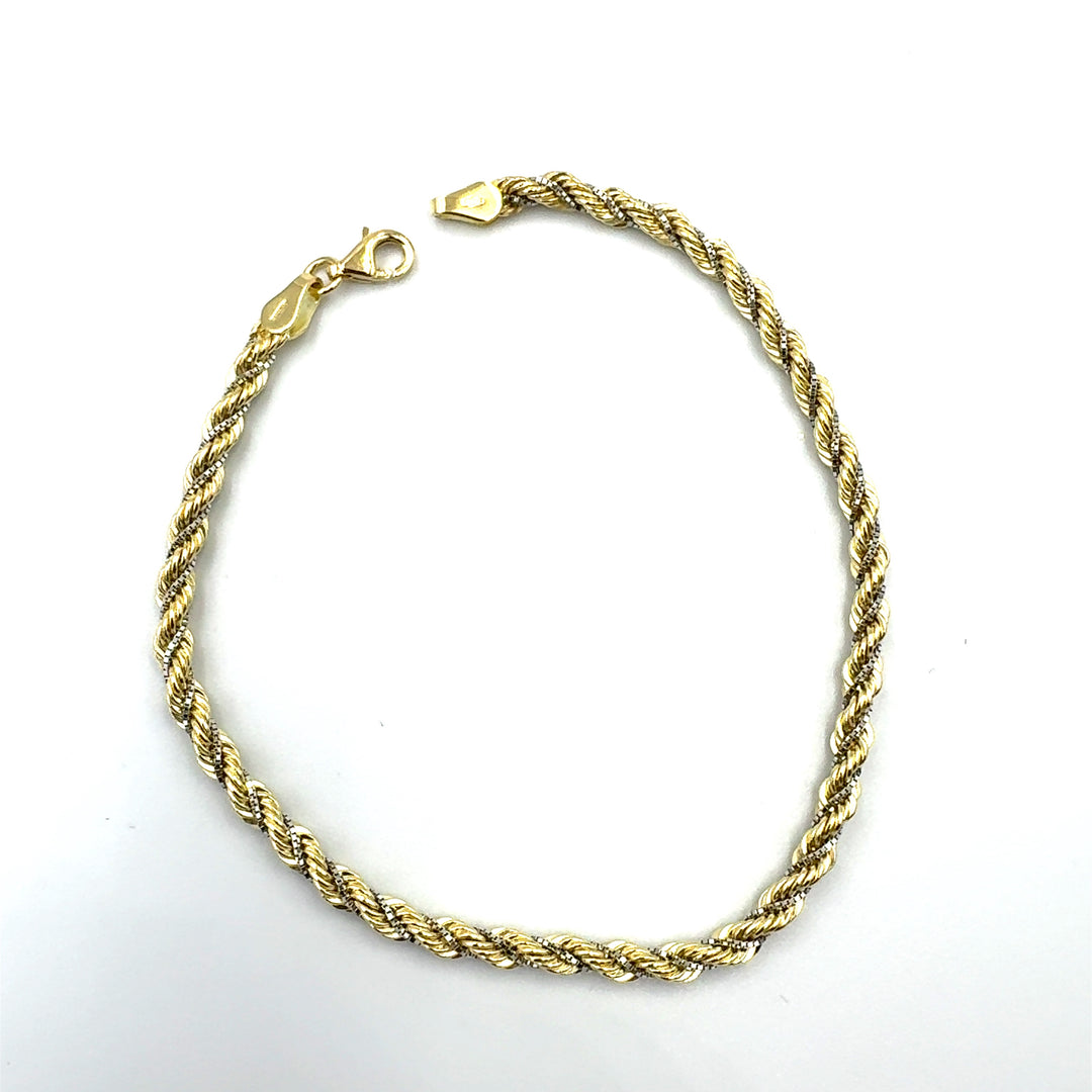 Bracciale Fune Bicolore