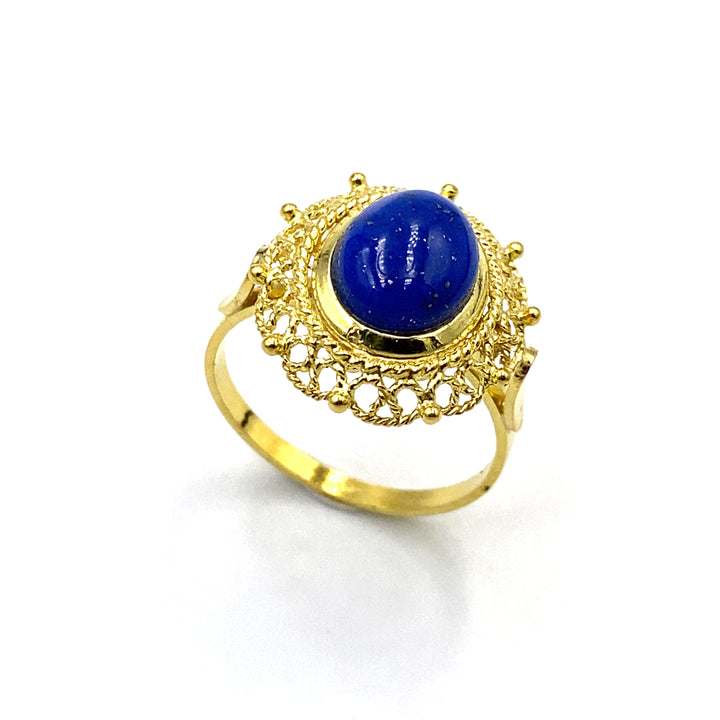 Lapis lazuli ring