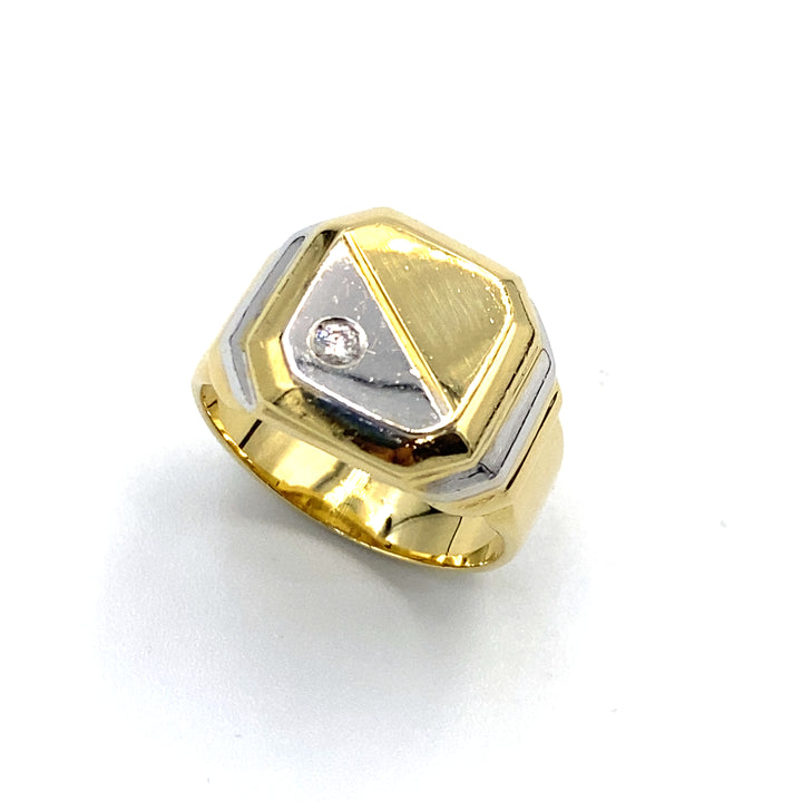 Anello Uomo Quadrato