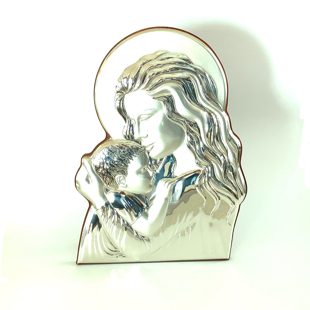 Quadro Icona Madonna con Bambino