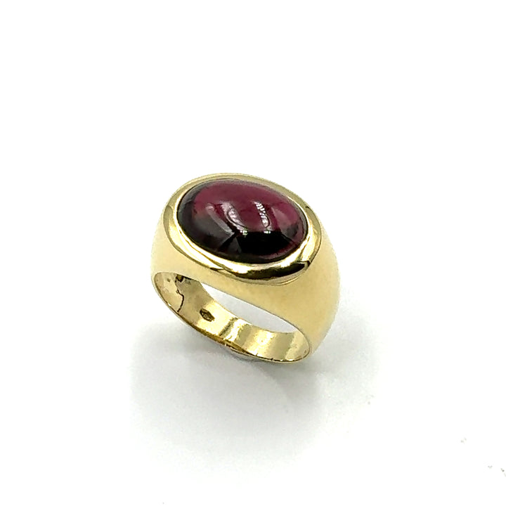 Anello Fascia Granato