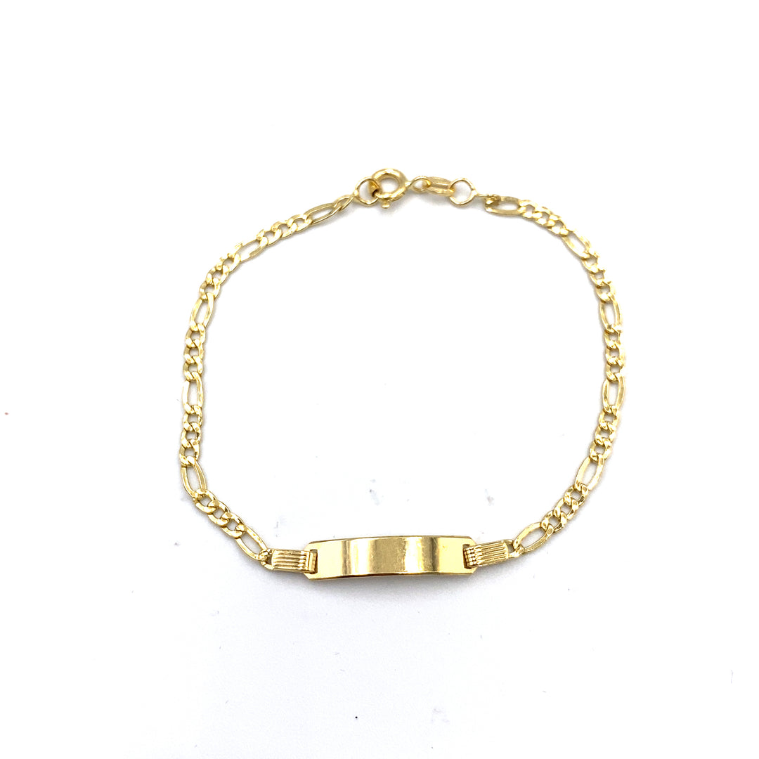 bracciale in oro giallo siciliano gioielli