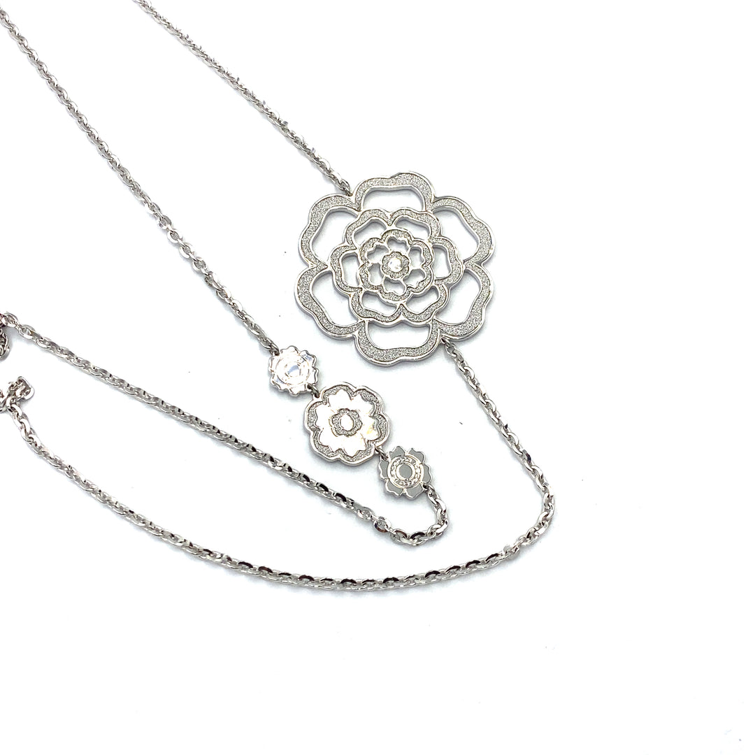 Rebecca Camellia necklace