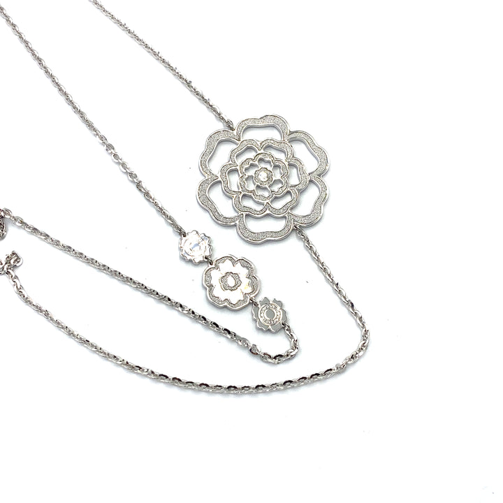 Rebecca Camellia necklace