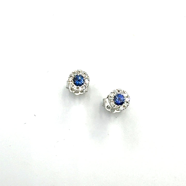 Clesi Blue Sapphire Earrings