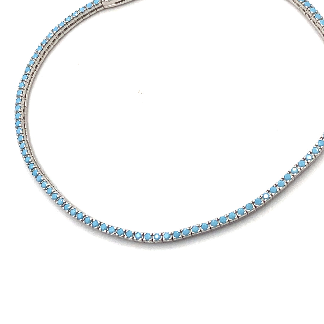 White Gold Tennis Bracelet