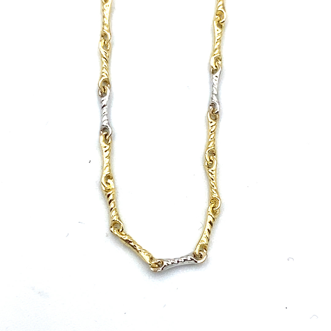 collana oro bicolore siciliano  gioielli 
