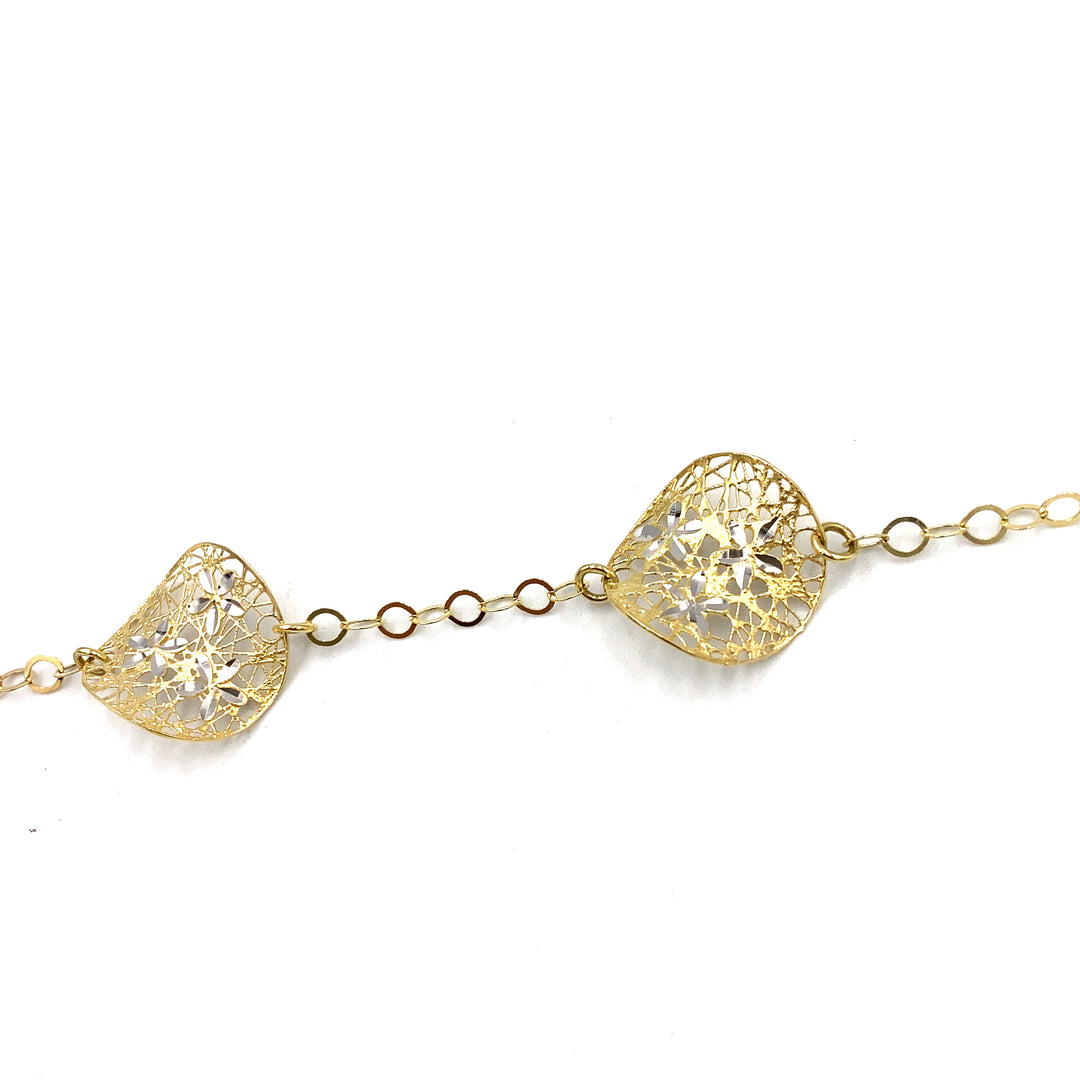 Openwork Yellow Gold Bracelet