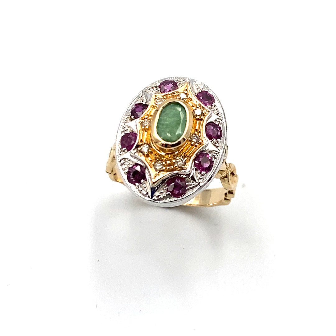 Anello Maison Siciliano Oro Bicolore – Siciliano Gioielli