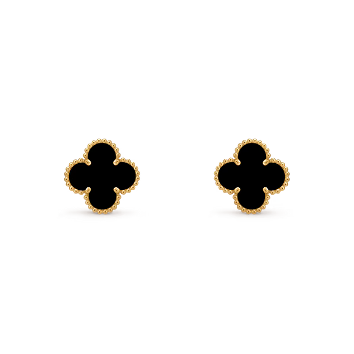 Orecchini Quadrifoglio Oro  Giallo