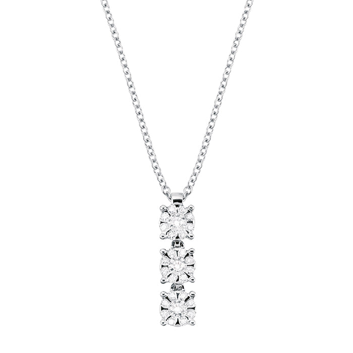 Salvini Daphne Light Point Necklace White Gold