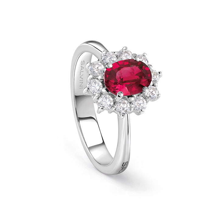 Salvini Rubino Love for Color ring