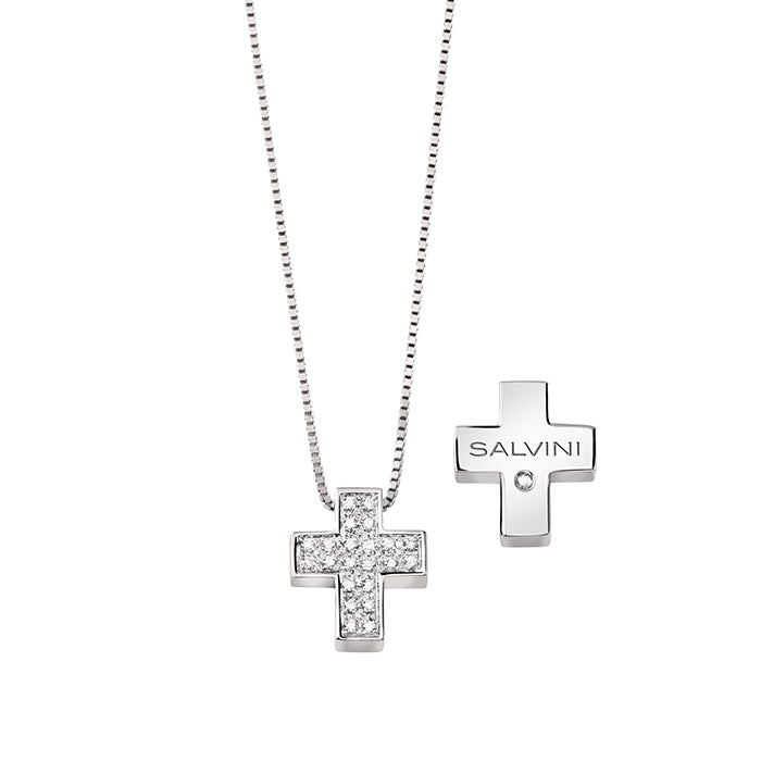 Salvini I Segni Cross Necklace